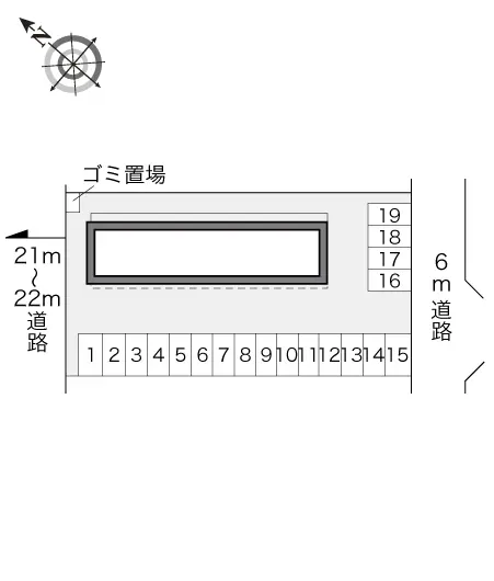 ★手数料０円★市原市東国分寺台２丁目　月極駐車場（LP）